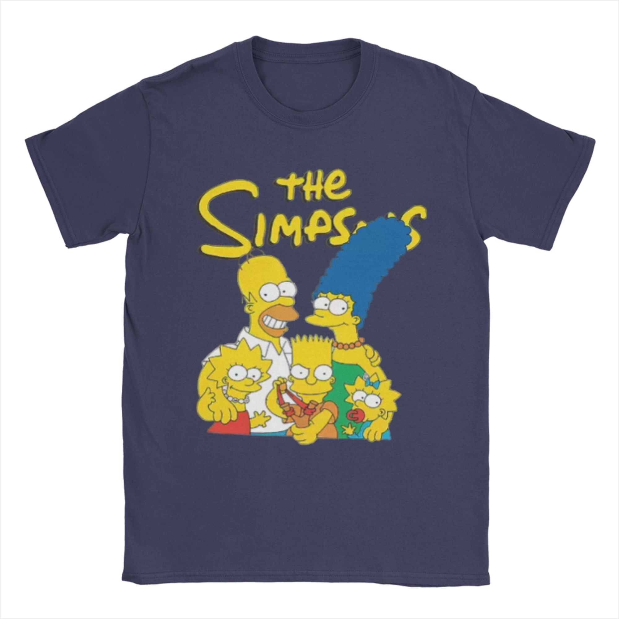 

The SSimpsons Cartoon TShirt Unisex Women Awesome Cotton Tees Round Collar Short Sleeve T Shirts Gift Idea Clothing 4XL