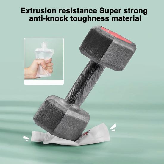 5 pezzi set di sub-imbottigliamento da viaggio sacchetti di imballaggio trasparenti a tenuta stagna nessun odore shampoo usa e getta lavaggio del corpo crema per il viso lozione borsa di stoccaggio portatile