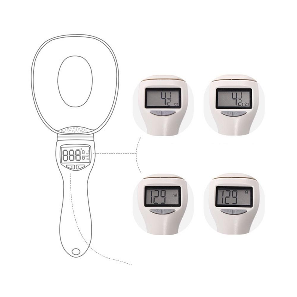 Digital Food Measuring Spoon Scoop Scale 800g/0.1g High Precision W/ LCD Screen