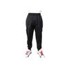 Solid Color Striped Sports Cuffed Casual Pants Men Bottoms Black H63064