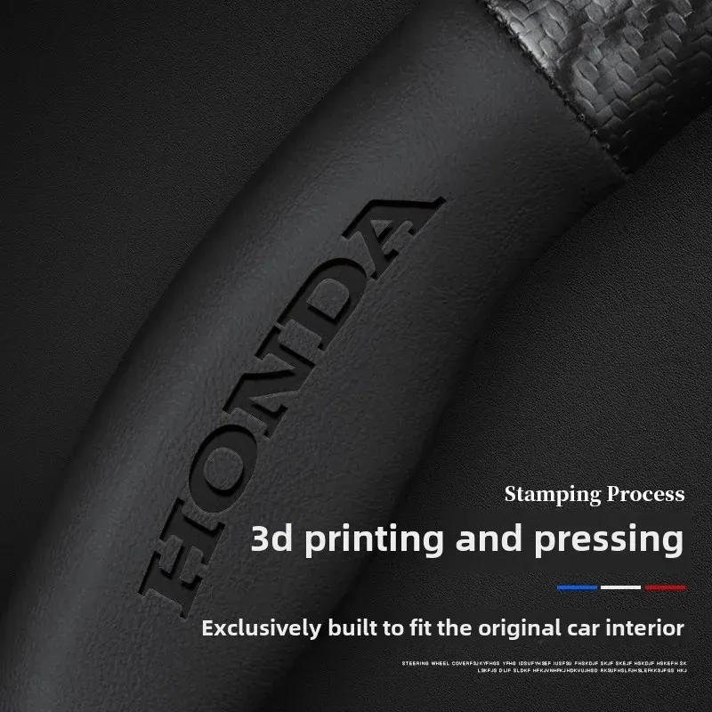 Honda Accord Car Steering Wheel Cover Special GK5 GE5 GD5 Model Car Handle Cover For 04-21 Years Shhin Sauce 20