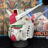 1:1 Scale RX-78-02 Helmet With Base Cyber Style Robot Mecha Design Lightweight Structure Touch Control Collectible Toy & Gift