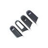 Door Armrest Window Glass Lift Button Panel Cover Carbon Fiber Pattern Trim For Mercedes Benz E Class W214 2024 Car Accessories