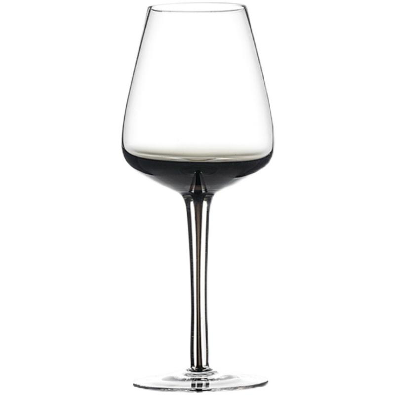 Black Stem Crystal Glass Red Wine Glass Champagne Glass Home Use Gradient Personalized Transparent Wine Goblet