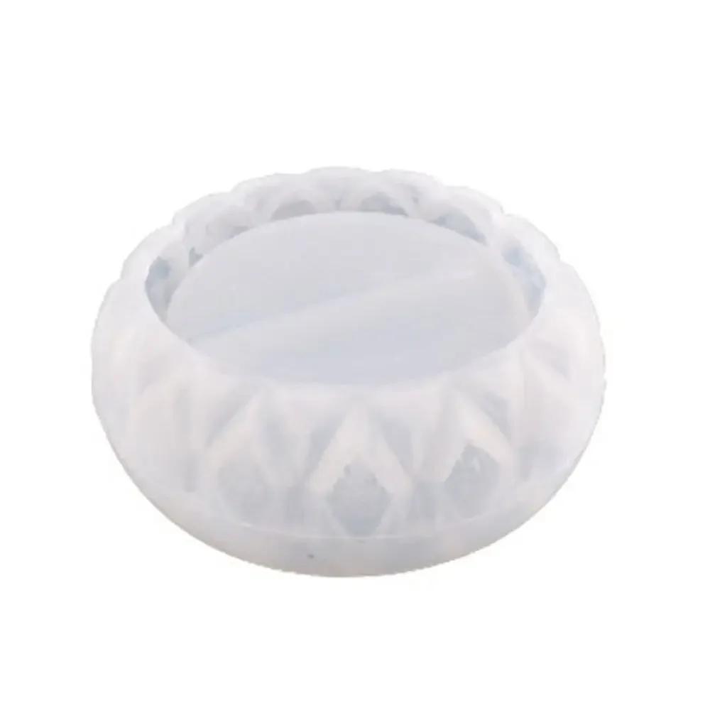 Mini Silicone Plant Pot Molds Form Arts Craft Polygonal Casting Moulds DIY Succulent Flowerpot Candle Holder Concrete Clay Mold