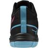 Mizuno Rookie BB6 Basketball Size 2E Shoes, Indoor/Club Activities, Kids, Black/Silver/Blue, 24.0 cm,