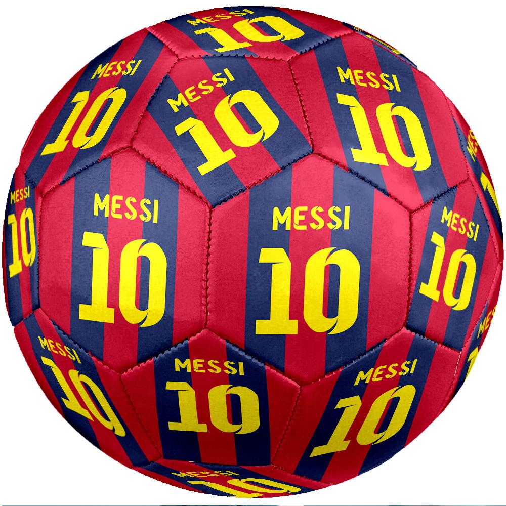 Pallone da calcio a tema Lionel Messi Taglia 5 Pallone da calcio Tocco Morbido Pallone da calcio Professionale per Allenamento per Sport all'Aperto