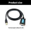 USB to RS232 Adapter with PL2303 Chipset DB9 Serial Converter Cable Support Cashier Register Modem Scanner Camera