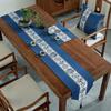 Table Flag Jiangnan Spring View Zen Dining Table Cloth Tea Table Fabric Long Coffee Table Tablecloth Tea Table Mat