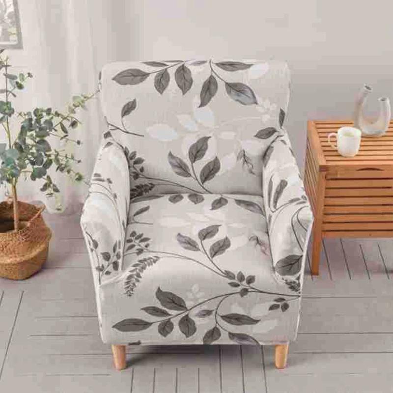 Stretch Single Seat Sofa Covers for Living Room Elastic Club Tub Chair Cover Armchair Couch Cover Furniture Protector Slipcovers