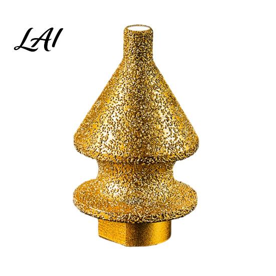 Tile Drill Bit For Granite Diamond Chamfering for Grinder 4-in-1 Hole Saw Beveling Grinding Head Opener Chamfering/Hole Enlarging/Polishing/Arc