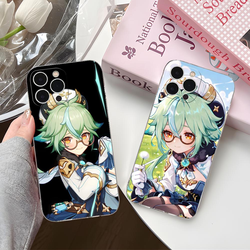Spiel GI Saccharose Klar TPU Handyhülle für iPhone 17 16 15 14 13 12 11 X XR XS Air Pro Max Plus Mini Bunte Hülle