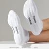 5 Pairs of Padded Spring and Summer Leisure Boat Socks for Men and Women Cotton Breathable Socks