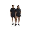 Nike X Patta SS24 Logo Comfort Outdoor Casual Mid-Waist Elastic Drawstring Shorts Unisex Bottoms Black FJ3064-010