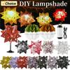 Outdoor Camping Light DIY Lampshade Waterproof Star Shape Lampshade Covers for Lights Pinecone Hollow Out Lamp Shade Star Decor