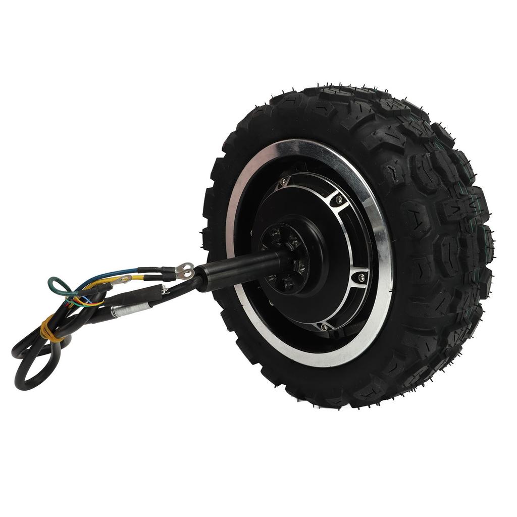 11-Zoll Radnabenmotor 36-72V 500W bis 2000W 1850 U/min 70 km/h Trommelbremse für Elektrofahrrad Motorrad Roller