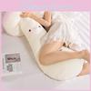 Cozy Mushroom Cartoon Pillow With Embroidered Flower Pattern For Sleep And Lounge Comfort