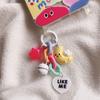 Moon Cloud Star Bell Heart Pendant Keyring Handmade Resin Keychain Women's Handbag Decoration Elegant Bag Ornament