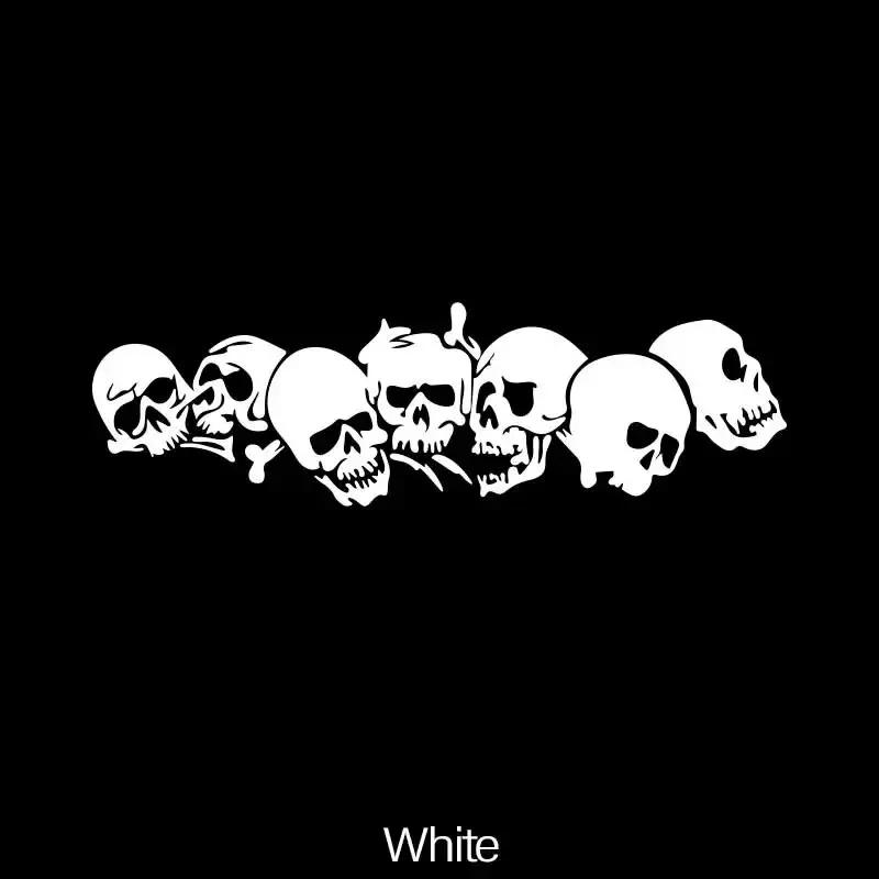 Skull Skeleton Vinyl Car Stickers/ Motorcycles - Waterproof  Durable Decals,  Body / Door /Helmet  Handle Decoration