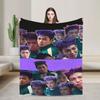 Singer TTAEYANG  Blanket  Super Soft Comfortable Plush Throw Blanket For Couch Bed Camping Flannel Bedspread Bed Cover