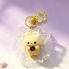 Slow Rising Squeeze Toy Keyring Food Grade Silicone Fidget Toy Kawaii Squishy Toy Keychain  Adults