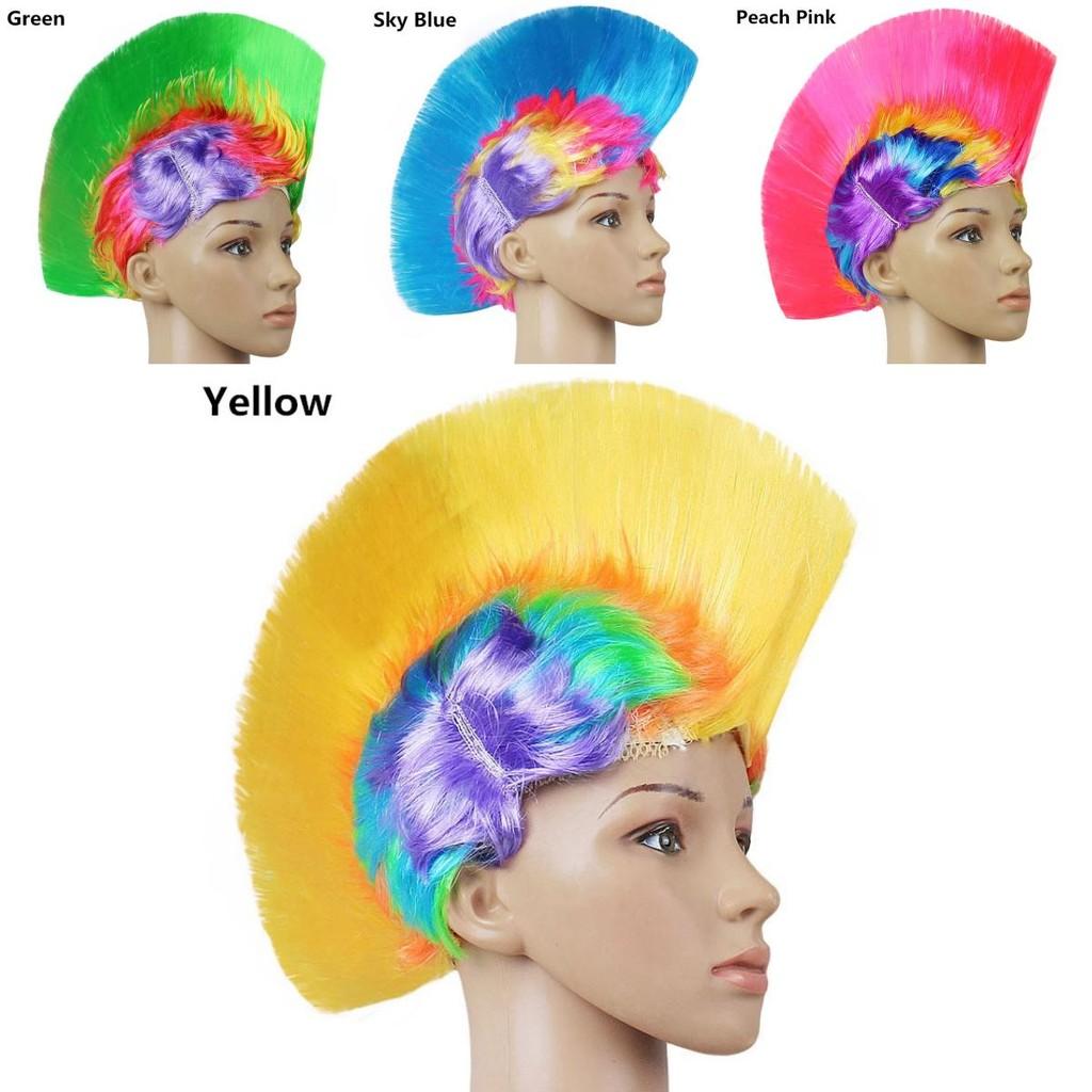 Hilarious Halloween And Christmas Wig Colorful Party Prop Hen Crown Headpiece