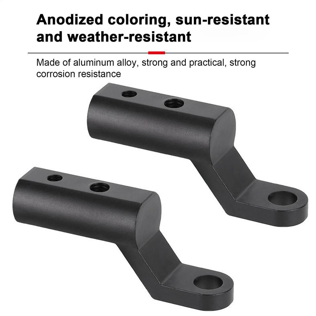 Motorrad Lenkerverlängerungspfosten, Motorrad Lenkerverlängerung, Aluminiumlegierung Spiegelhalterung Verlängerungspfosten |