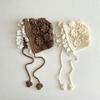 Hollow-Out Children Knitted Cap Lace Girls Bonnet Hat New Kids Warm Cap  Cold Weather