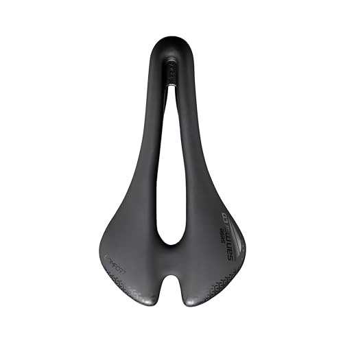 Selle San Marco Aspide Short Comfort Dynamic Narrow Bicycle Saddle, Size Narrow S3 - W 140 X L 250 Mm (913MN001)