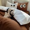 Cotone Lavato Set Letto Quattro Pezzi Vento Mix and Match Lenzuolo Copripiumino Kit Letto Tre Pezzi per Dormitorio