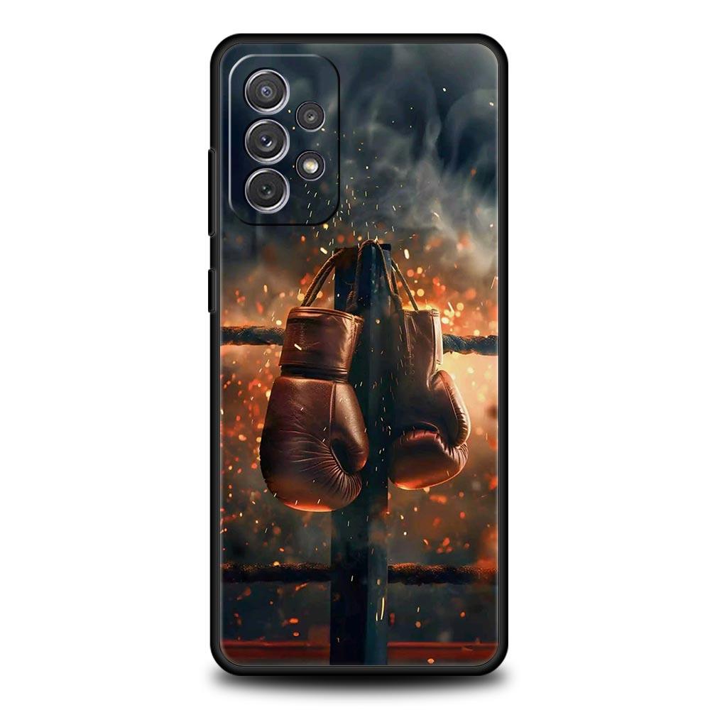 

Muay Thai Boxing Gloves Phone Case for Samsung A51 A71 A21S A11 A15 A25 A31 A41 A23 A33 A53 A73 A03S A05S A13 5G A35 A55 Cover Samsung A15