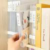 A4 File Storage Box Transparent Double Buckle Plastic File Box Waterproof and Dustproof Household Cover This Graduation Document Information Box