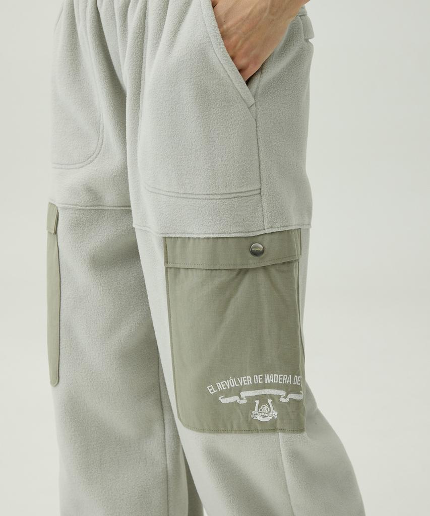 MAGOODGAN Jogger 3102B Fleece Ripstop Mix Light Grey Pants