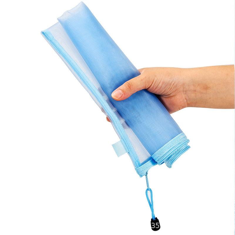 Nylon Netz Akten Tasche A4 A5 A6 Transparent Reißverschluss Test Papier Informations Tasche Büro Student Stifte Tasche Fach Tasche Puzzle Aufbewahrungstasche KTY