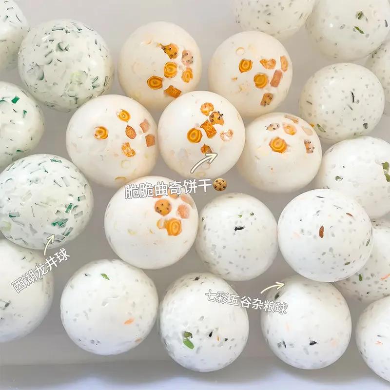 Creative Clay Craft Balls, Squeeze Balls, Stress-Relief Toys, Moldable Cookies, Whole Grains And Legumes Craft Balls, Squeeze To