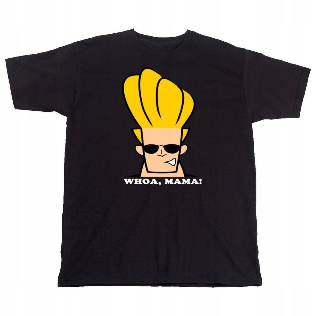 Johnny Bravo WHOA MAMA Kreslené Retro Unisex Tričko S-5XL