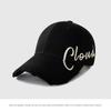 Spring and Autumn Baseball Cap Hard Top Cap Women's Large Deepened Letters Big Head Circumference Hat Men's Tide Autumn and Winter