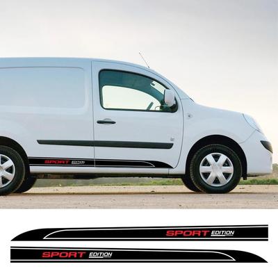 Samolepky na dveře auta pro Renault Kangoo 1 2 3 4x4 MK1 MK2 MK3 Van Grafika Vinylové Dekorace Obtisky Kryt Stylingové Auto Tuningové Příslušenství