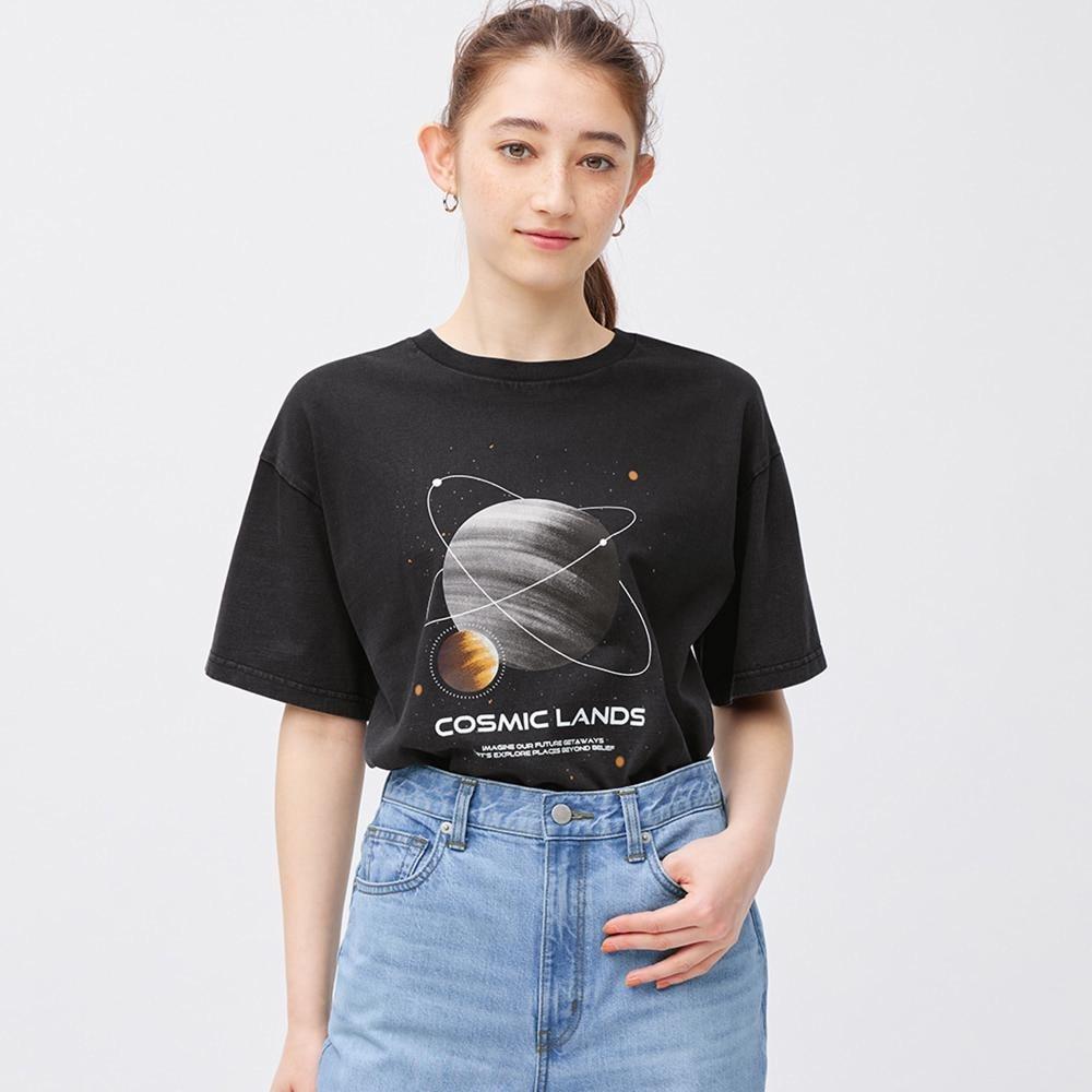 

GU Garment Die Графический Т-образный рукав