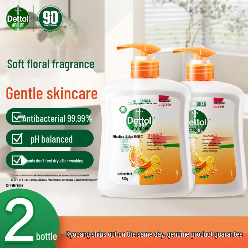 Dettol Natural Fresh Antibacterial Hand Soap Refill