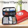 119/177/184Pcs Outdoor Travel Home Car Medical Bag Box Emergency First Aid Kit