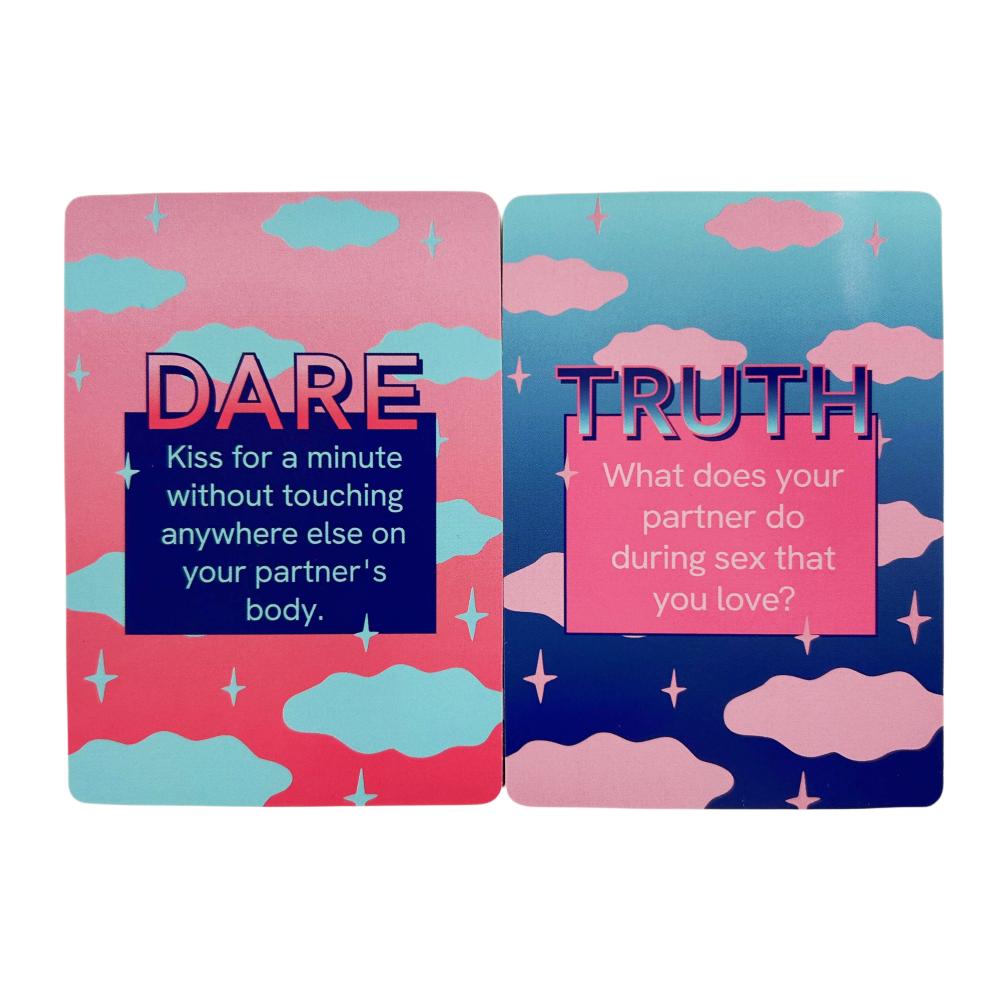 Truth Or Dare: Romantic Relationship-Building Card Game Party Board Deck Five Girls One Summer Many Secrets