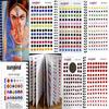 Sunaina Simple Plain Round Multicolour Kumkum Sticker Bindiya Bindis Spiral Bindi Booklet for Women (Pack of 948 - Bindi Book)