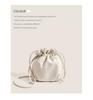 Women's Versatile Drawstring Bucket Bag – Chic High-End Commuter Crossbody and Shoulder Bag