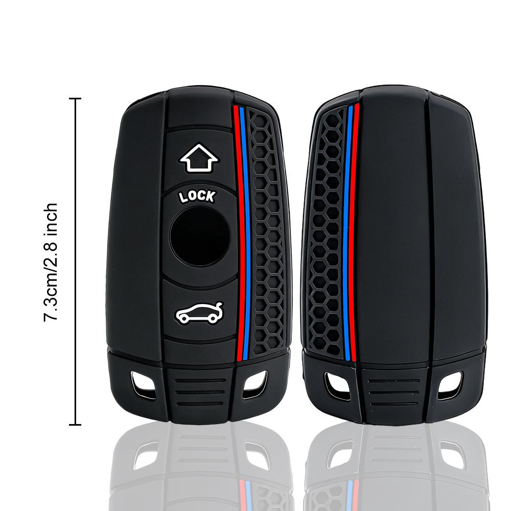 Silicone Car Key Case Cover Key Protector Shell Accessories For BMW E60 E61 E70 E81 E87 E90 E91 E92 X1 X5 X3 1 3 5 6 Series Z4