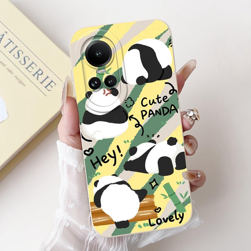 Für OPPO Reno10 5G Hülle Reno10 Pro Reno 10 10Pro CPH2525 CPH2531 Elegantes Druckmuster Weiche Silikon Stoßfeste Handyhüllen