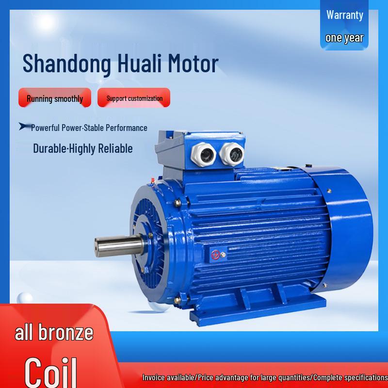 Shandong Huali Motor YE4 Series High Efficiency Three-Phase Asynchronous Motor 22kW/30kW