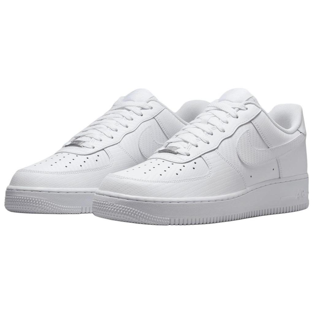 Nike Air Force 1 07 Carbonfaser-Pack - Weiße Unisex-Sneaker HF2886-100