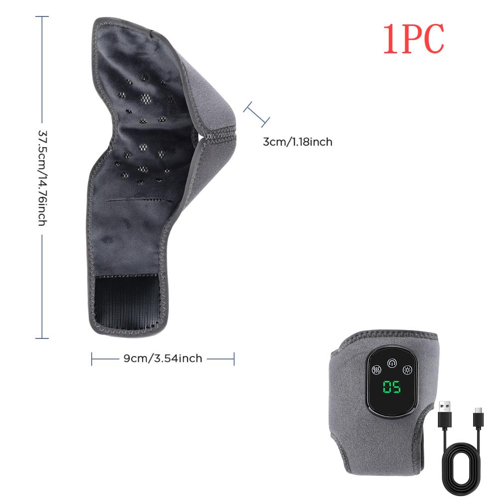 Heating Ankle Massage Belt Electric Hot Compress Vibration Massage Hand Wrist & Foot Ankle Guard Band Carpal Wrap Support Brace