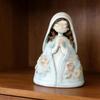 Holy Family Statue St.Joseph with Youth Jesus Virgin Mary Resin Figurine Indoor Nativity Scene Tabletop Decoration Religious Gift